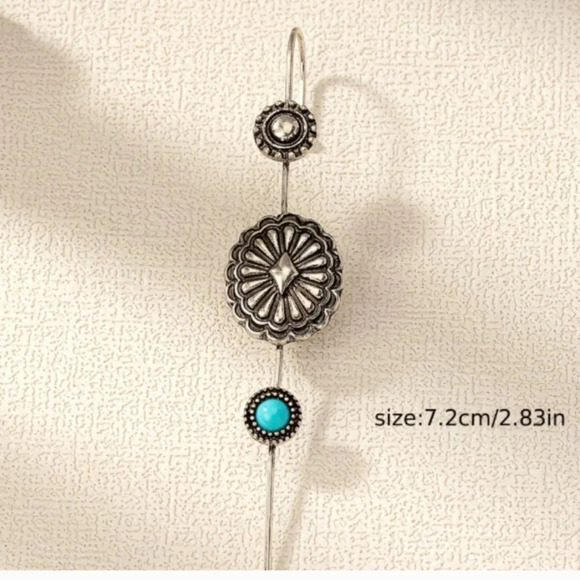 Two earrings antique style pin and snake NWOT - Picture 3 of 5